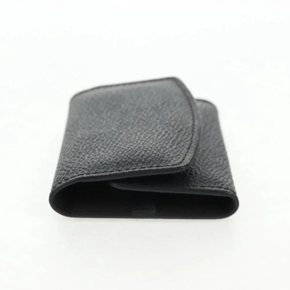 LOUIS VUITTON Damier Graphite Cuff Case Cufflinks M66948 LV Auth 143486V